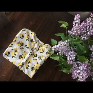 Dalia Lemon 🍋 Print Blouse Shirt Top